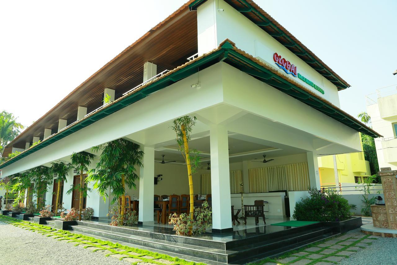 Global Backwater Resort Kollam Bagian luar foto